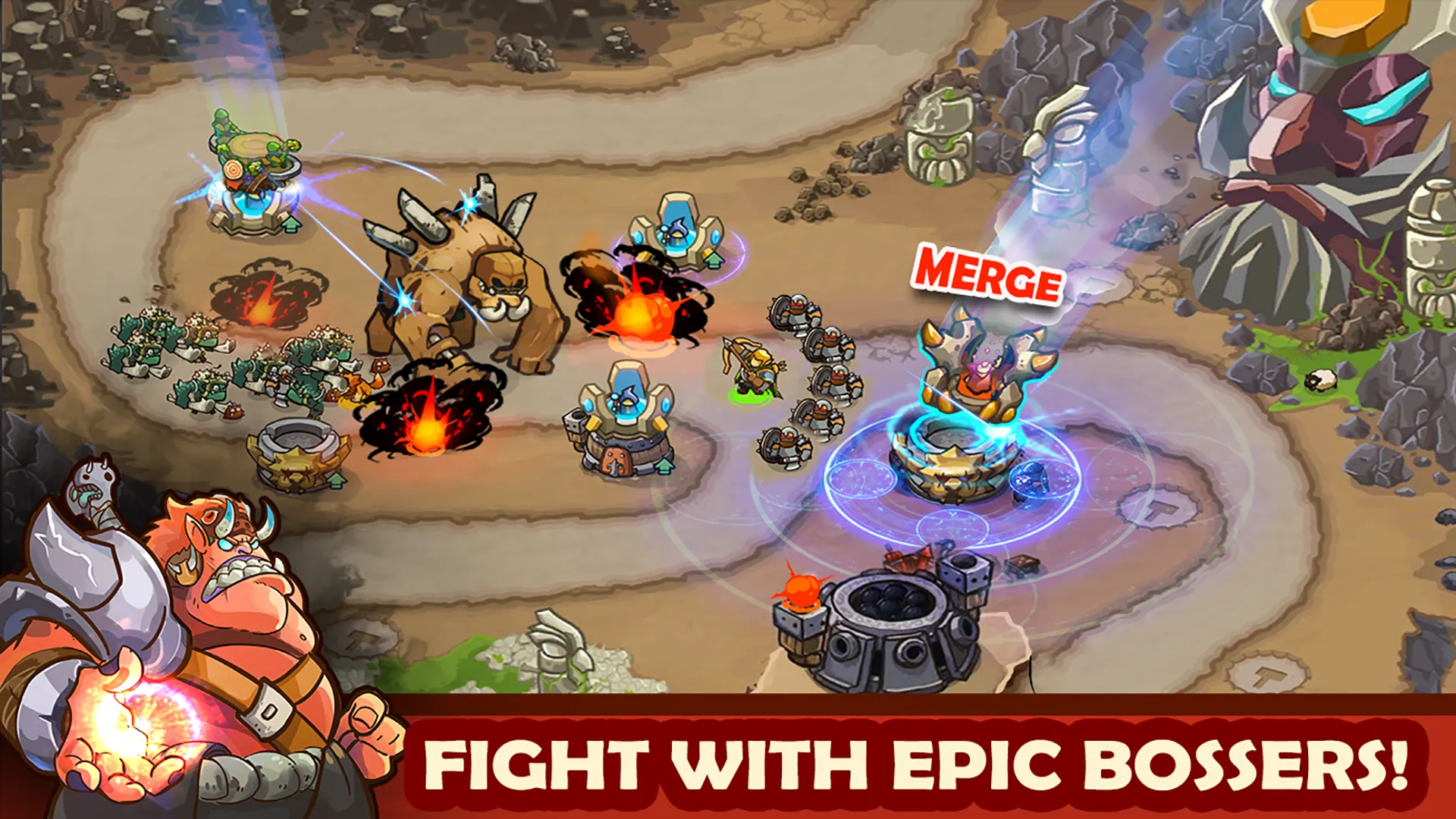 King Of Defense: Merge TD | Indus Appstore | Screenshot