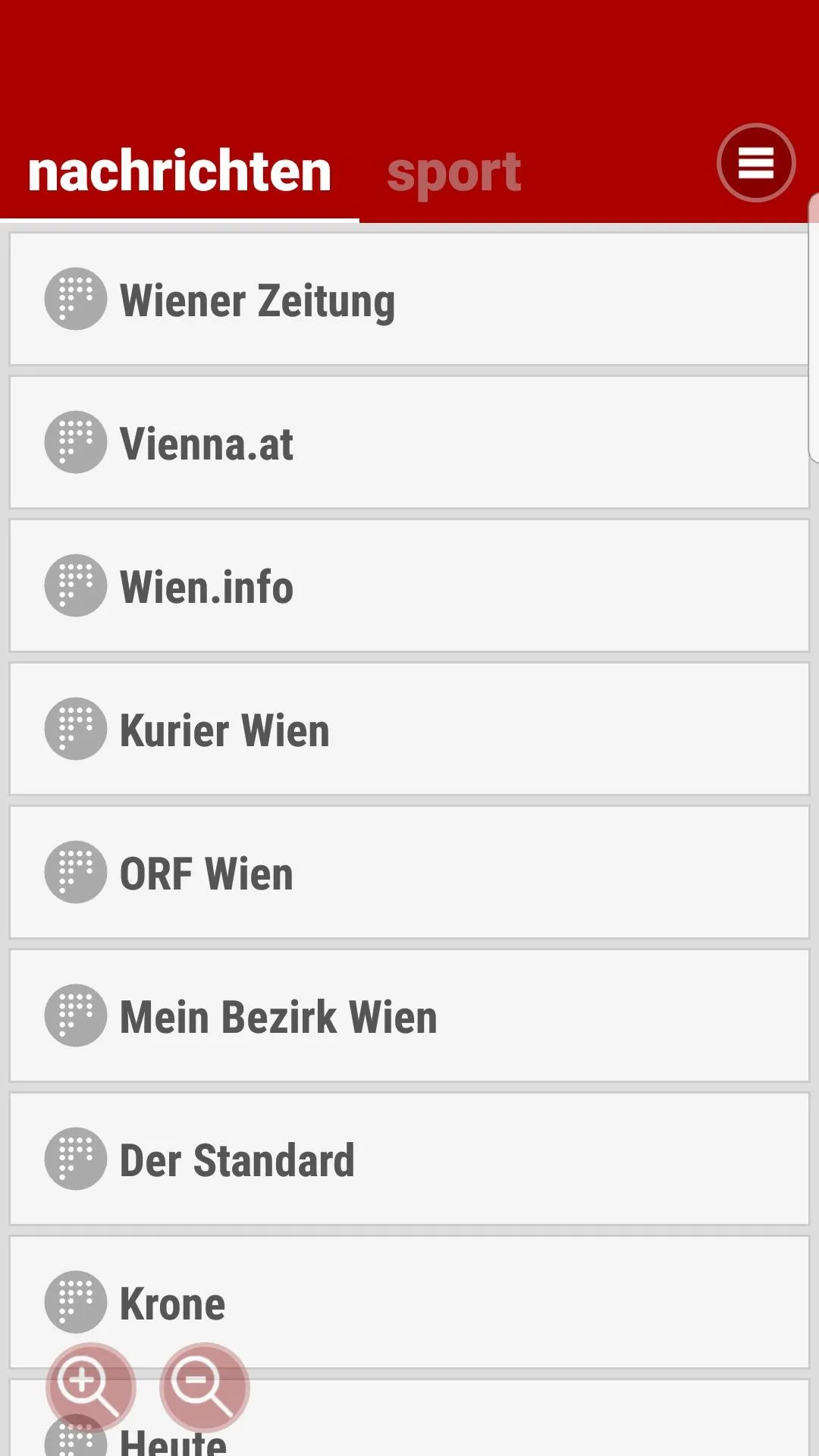 Wiennun - Nachrichten aus Wien | Indus Appstore | Screenshot