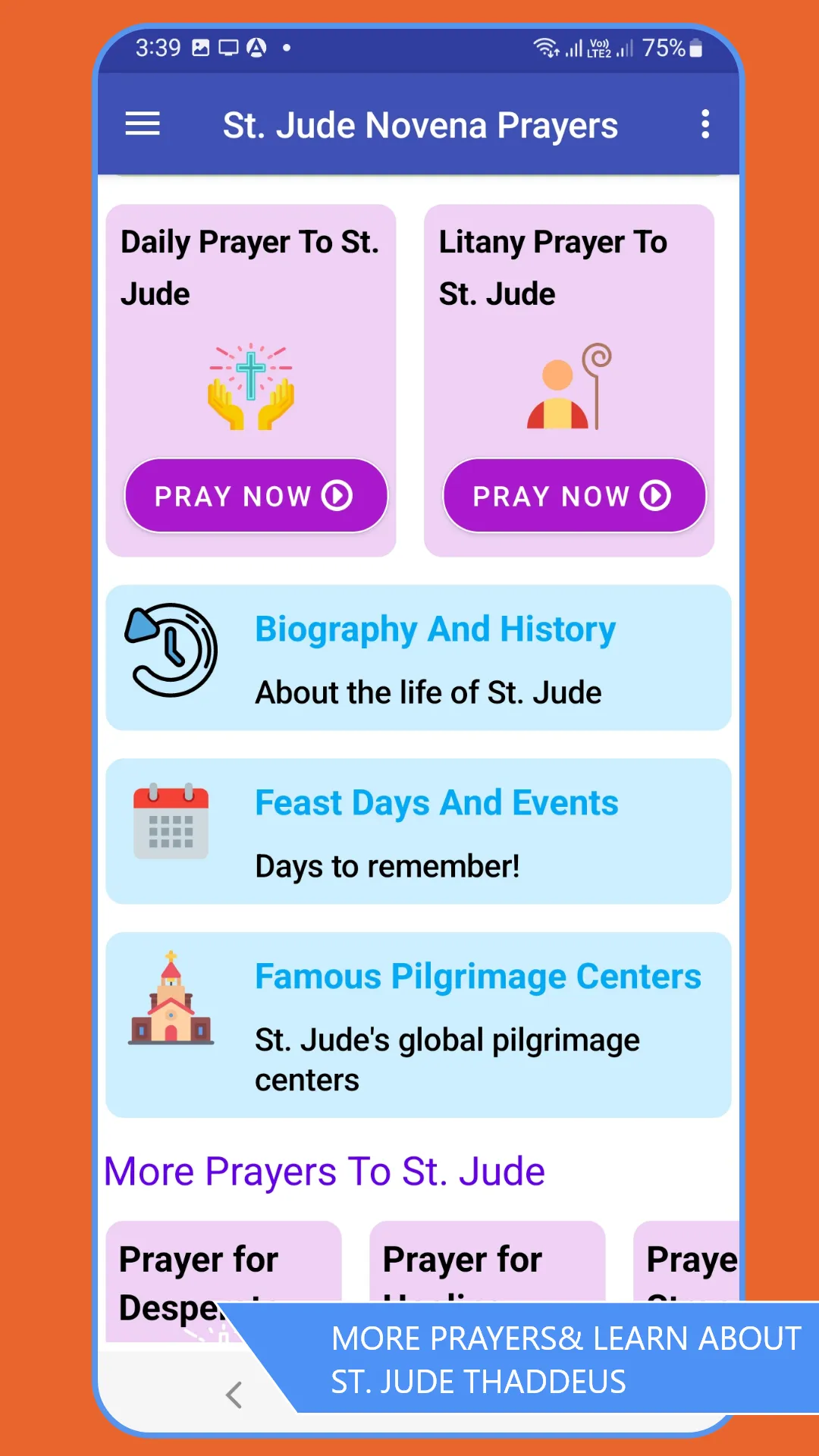 St Jude Novena Prayers | Indus Appstore | Screenshot