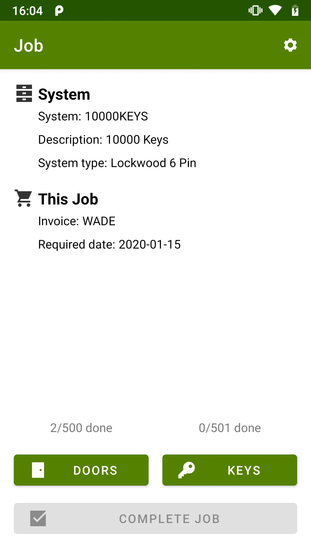 ProMaster Master-Keying Mobile | Indus Appstore | Screenshot