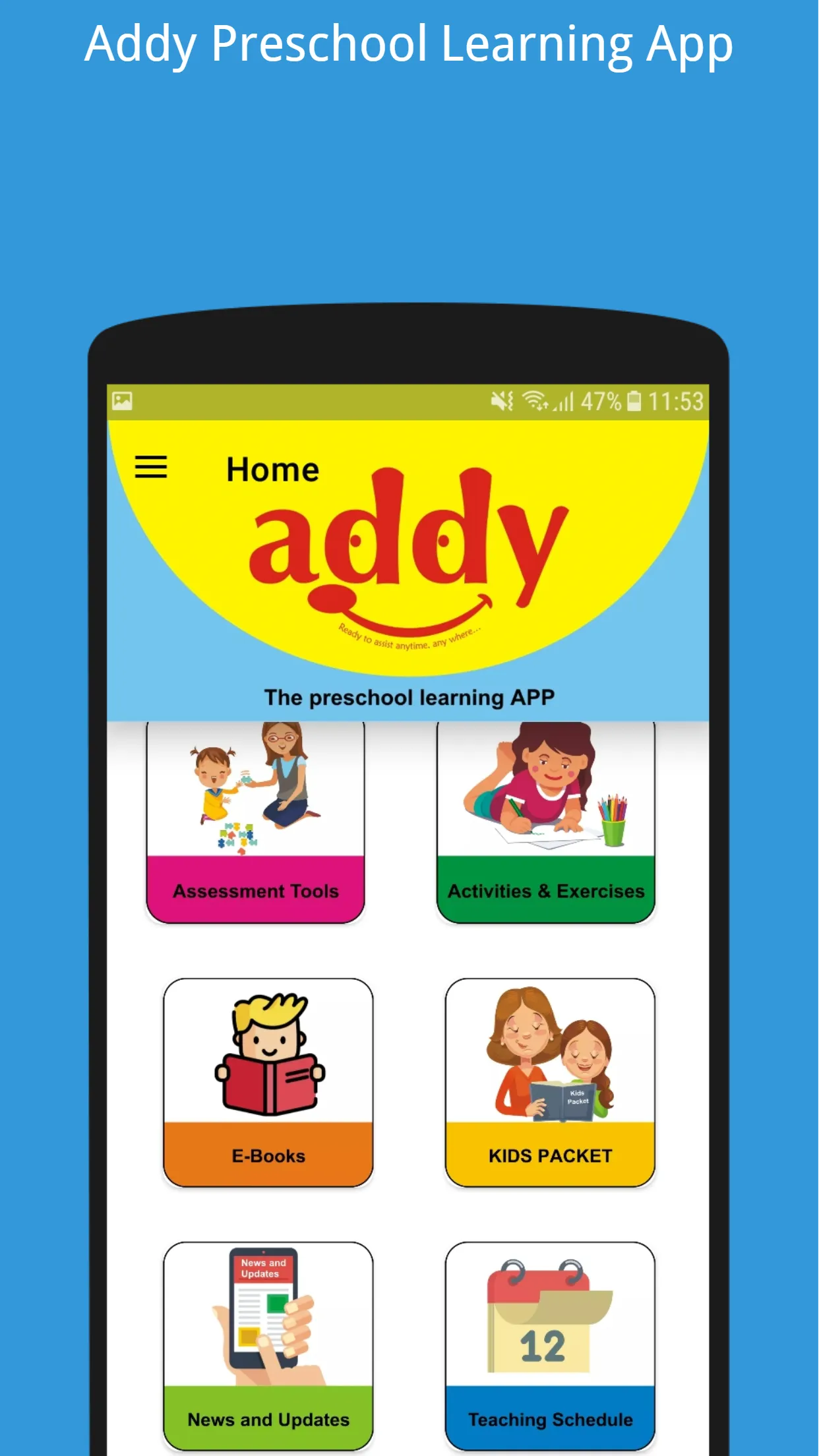 Addy’s Preschool Learning App | Indus Appstore | Screenshot