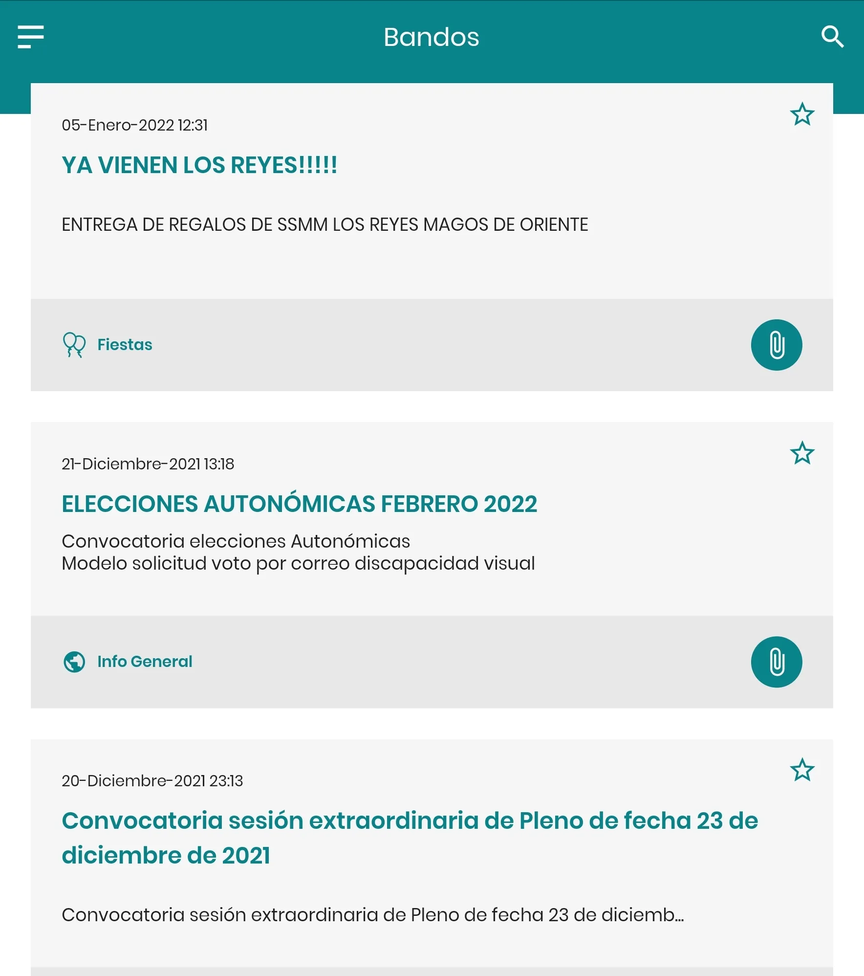 Santo Tomé del Puerto Informa | Indus Appstore | Screenshot