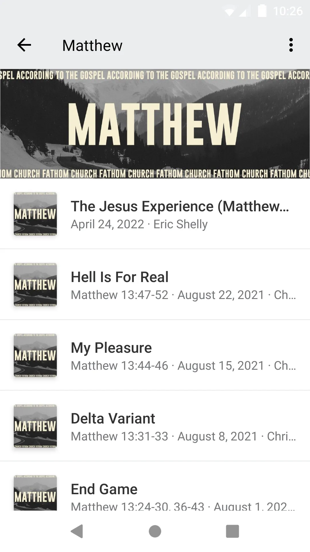 Fathom Church | Indus Appstore | Screenshot