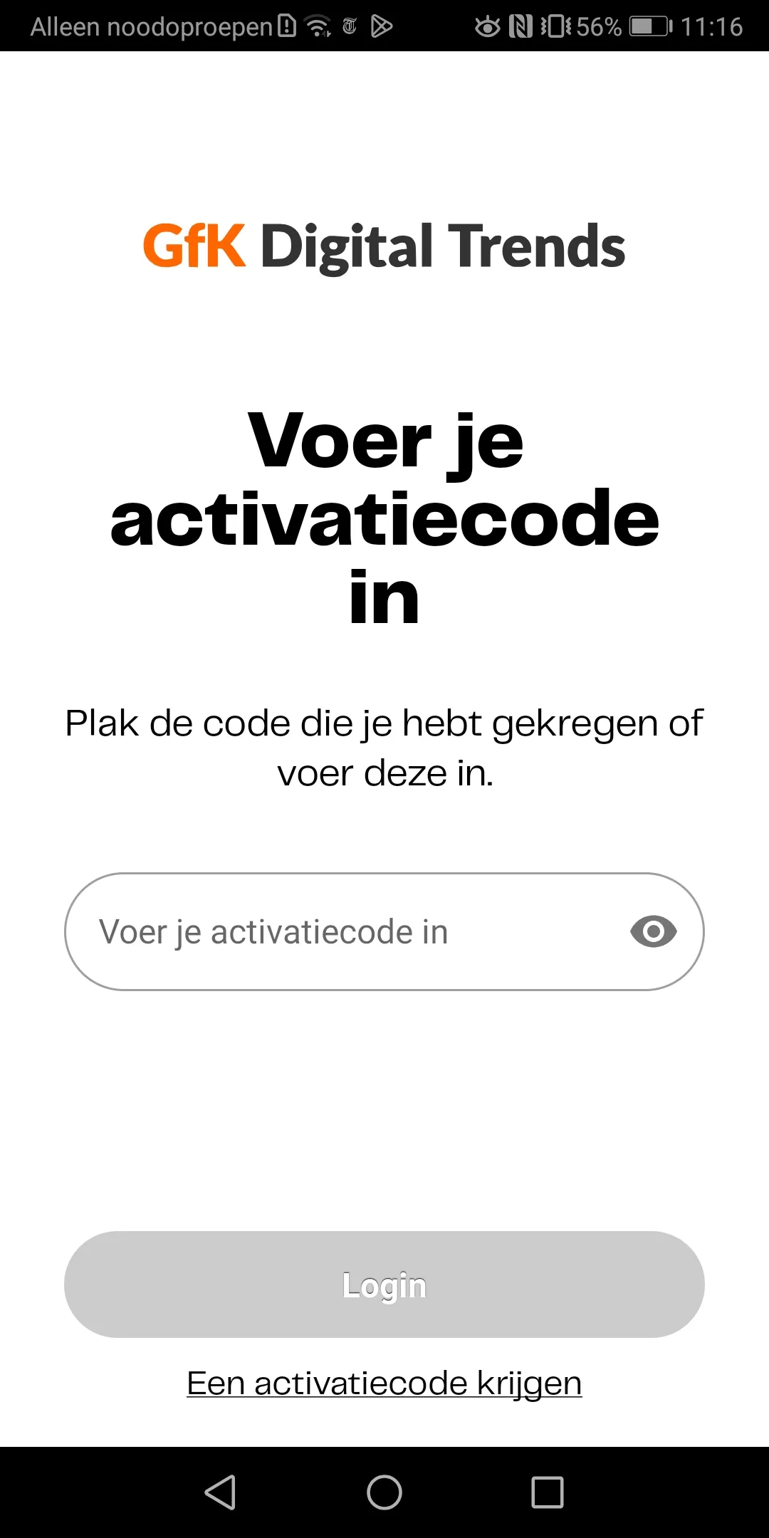 GfK Digital Trends App NL | Indus Appstore | Screenshot