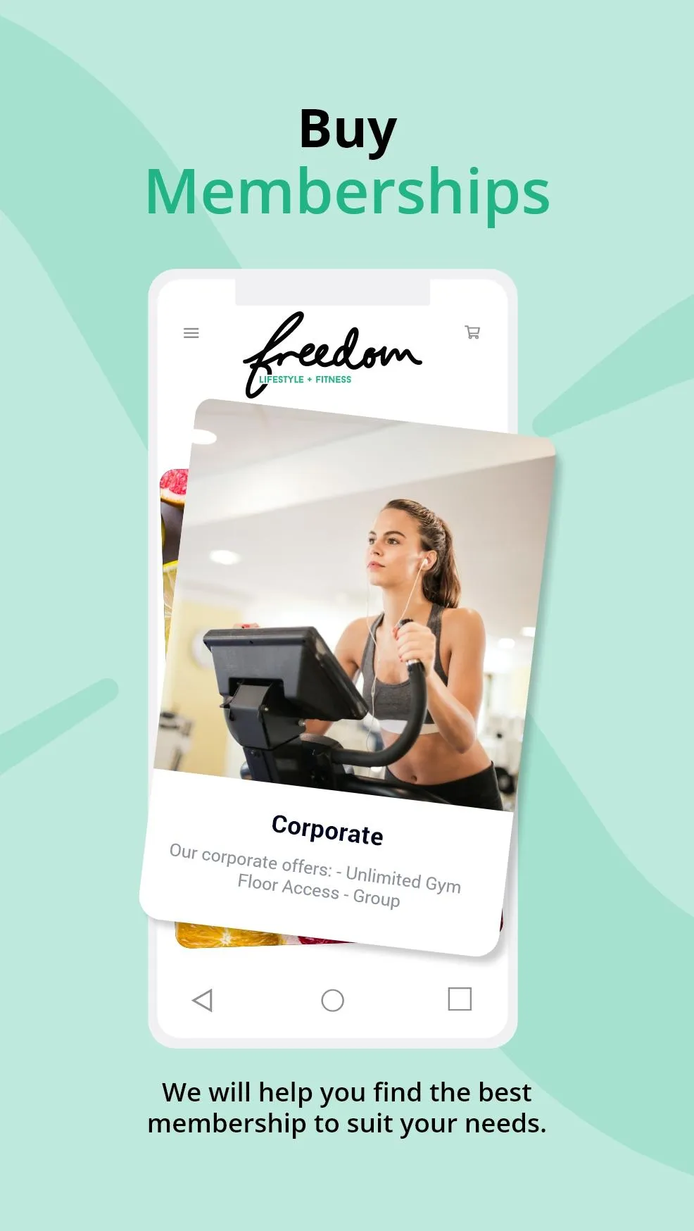 Freedom Lifestyle & Fitness | Indus Appstore | Screenshot