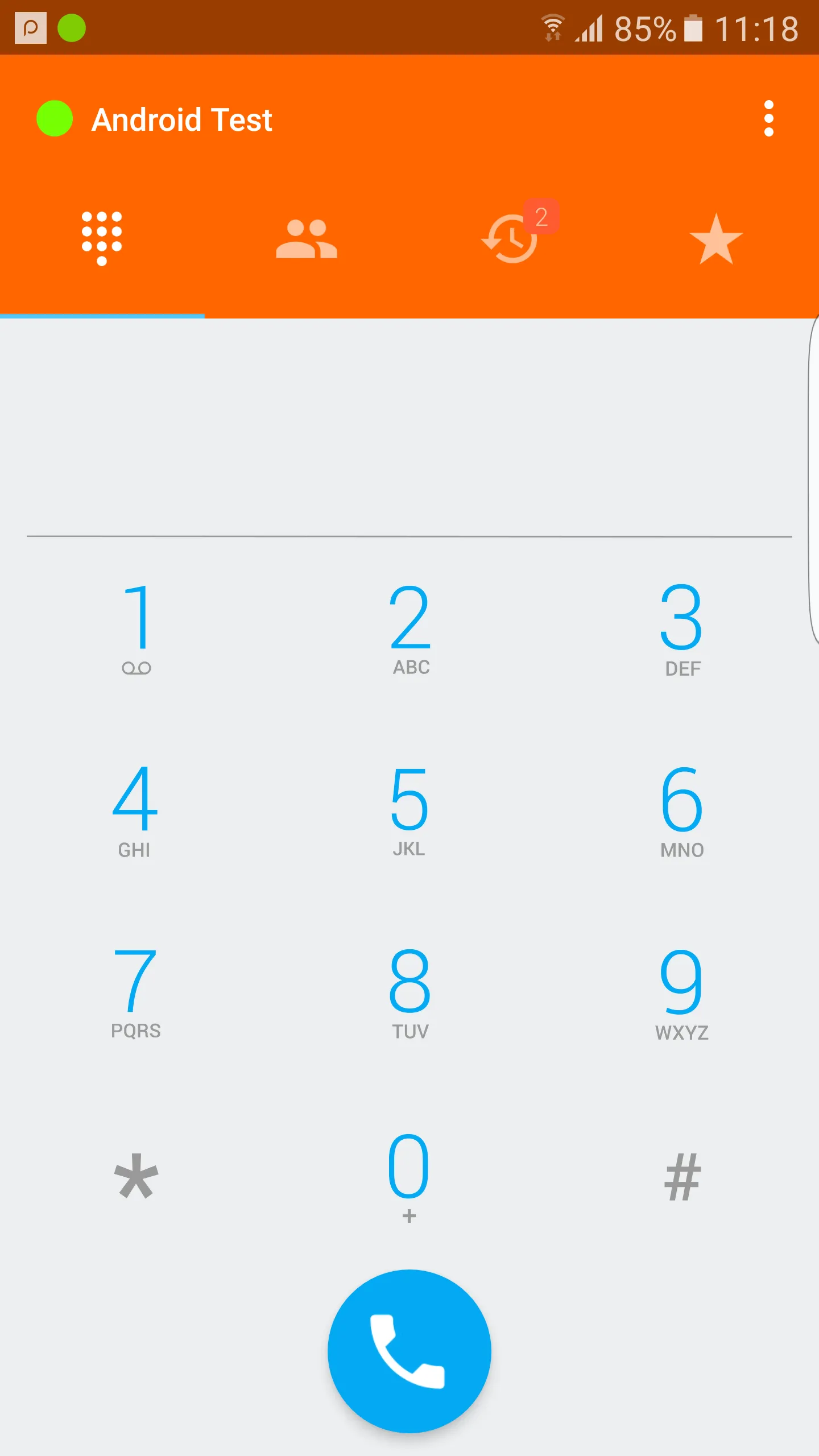 Softphone | Indus Appstore | Screenshot