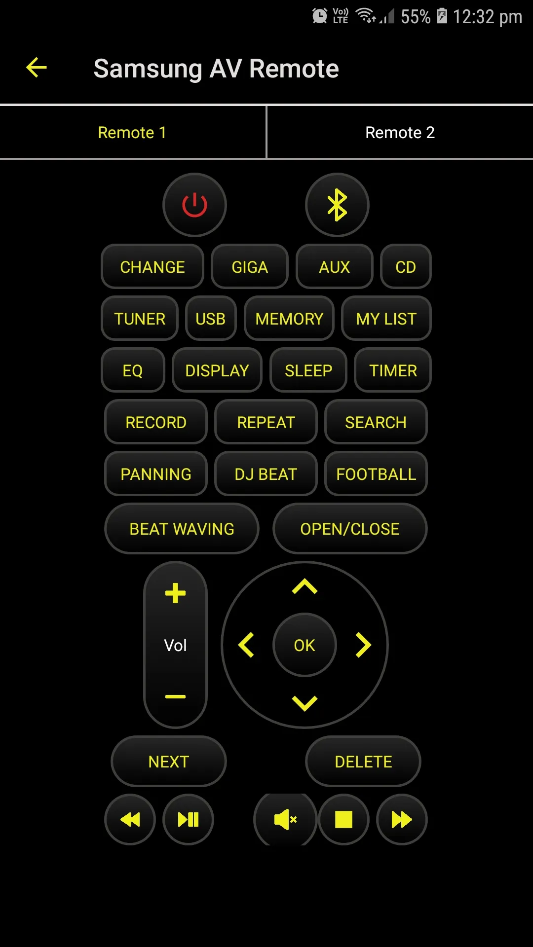 Universal Remote For AVR | Indus Appstore | Screenshot