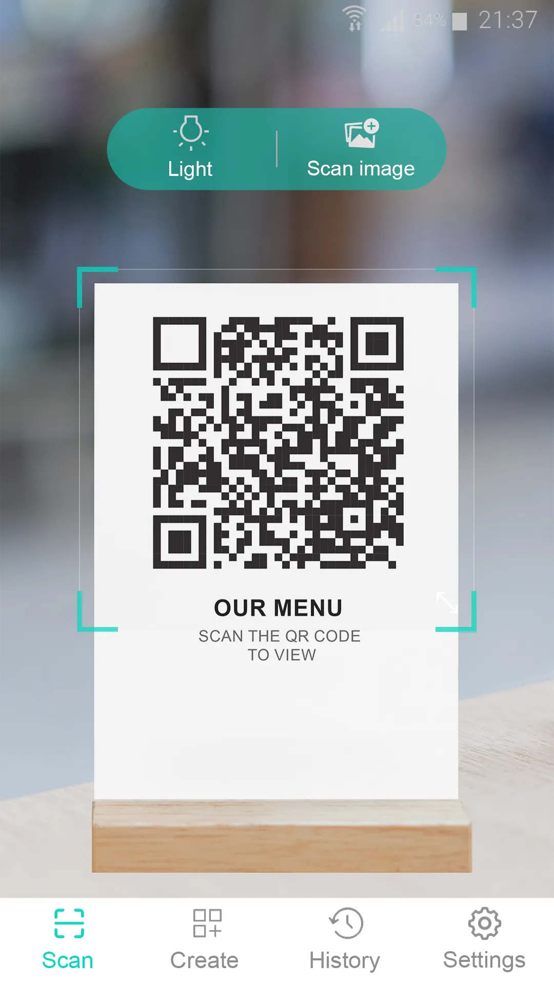 QR Code Reader & Scanner - S2 | Indus Appstore | Screenshot