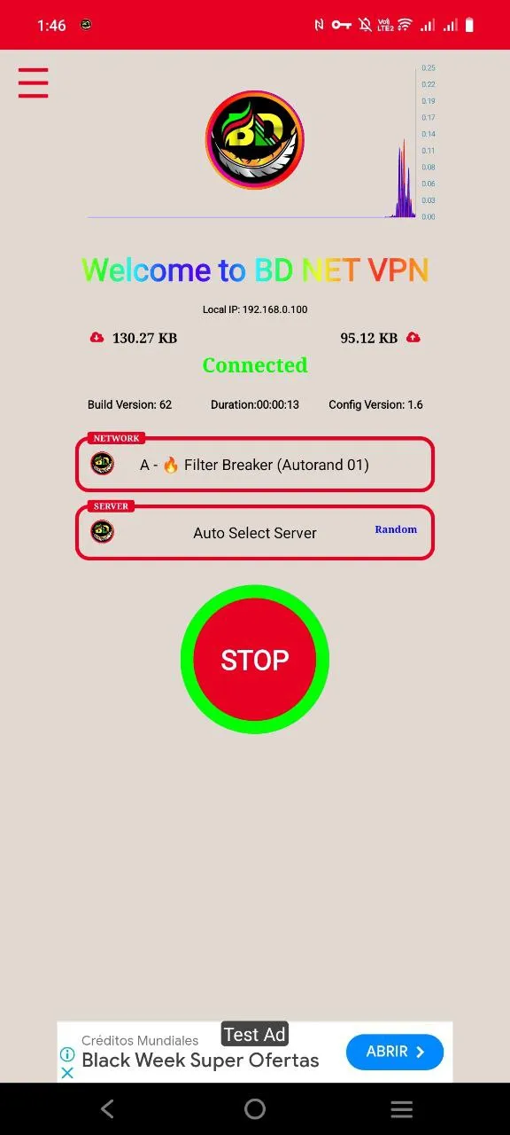 BD NET VPN | Indus Appstore | Screenshot