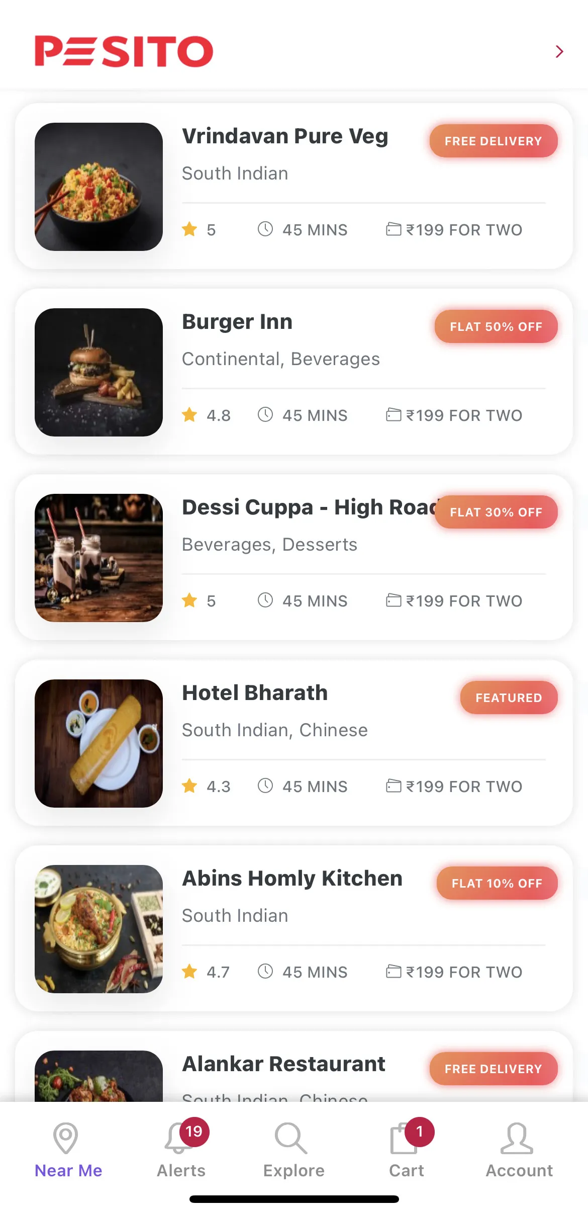 Pesito - Kerala's Own Delivery | Indus Appstore | Screenshot