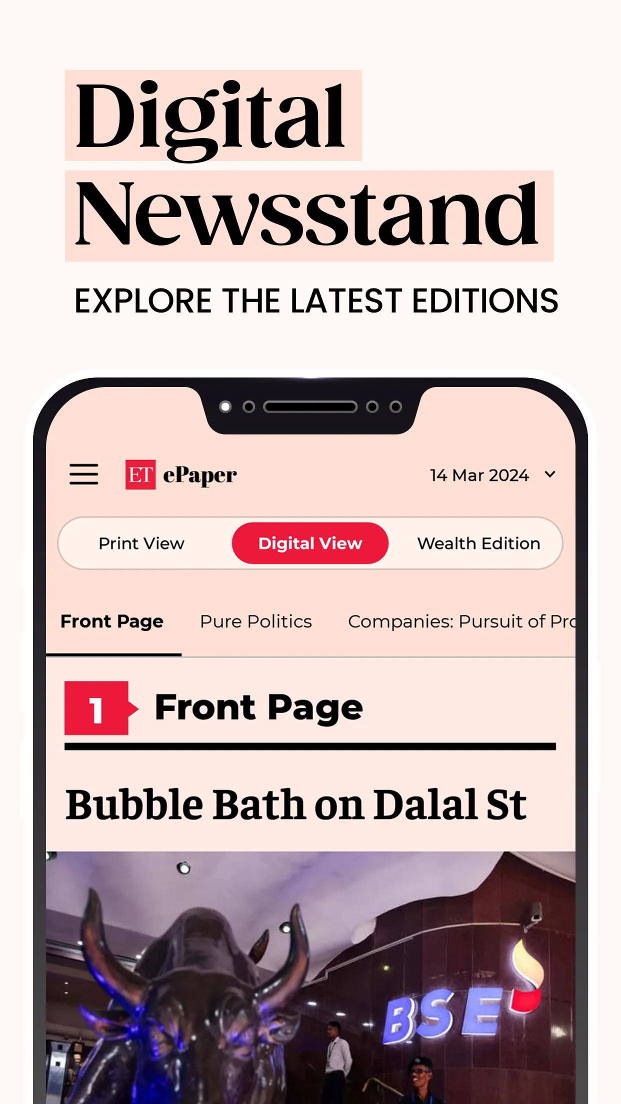 Economic Times Newspaper App | Indus Appstore | Screenshot