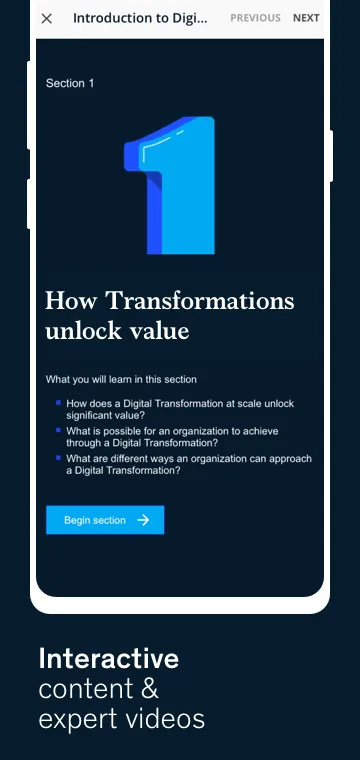 McKinsey Accelerate | Indus Appstore | Screenshot