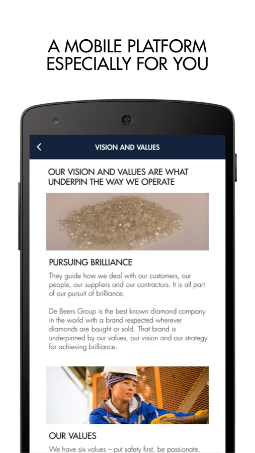 De Beers Group Engage | Indus Appstore | Screenshot