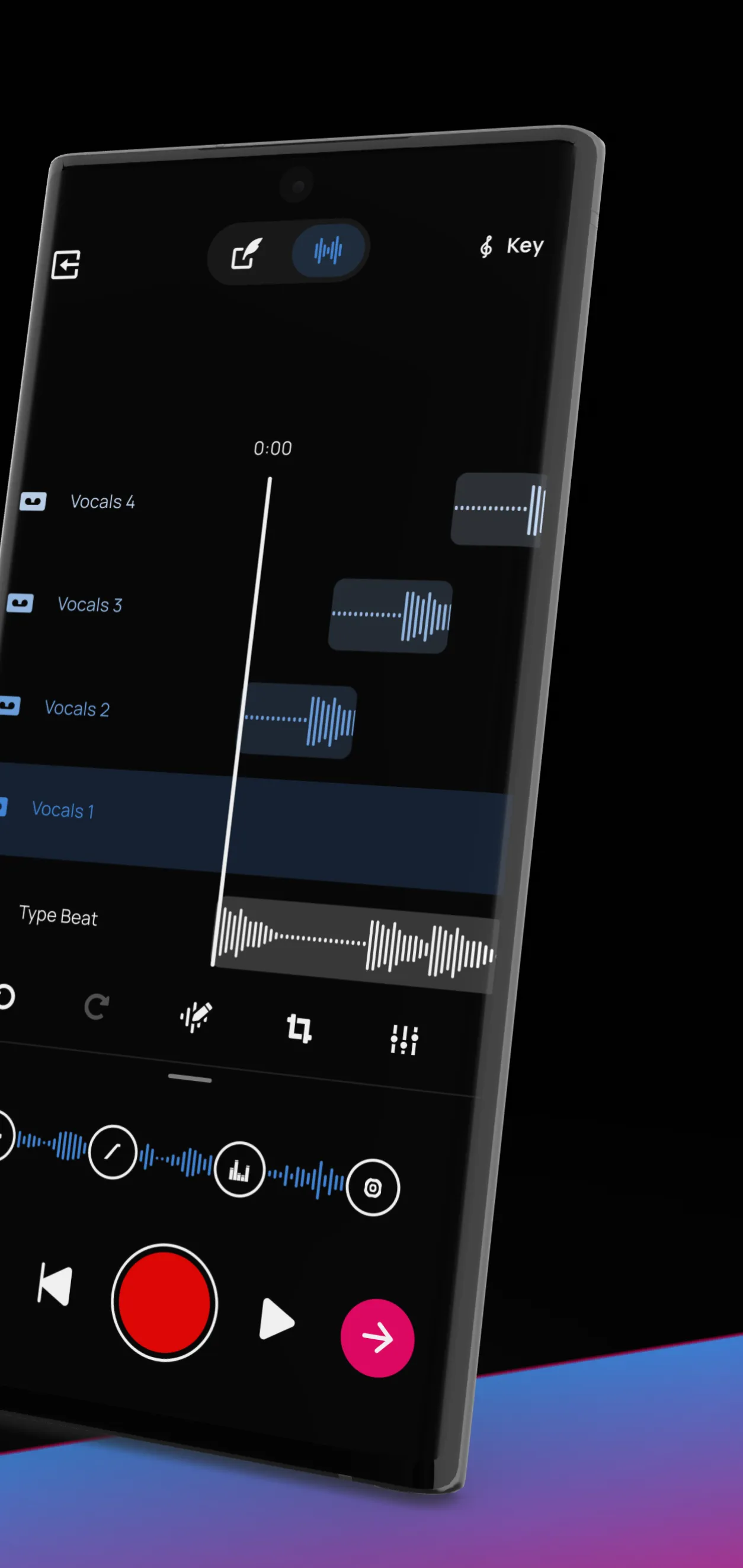 Voloco: Auto Vocal Tune Studio | Indus Appstore | Screenshot