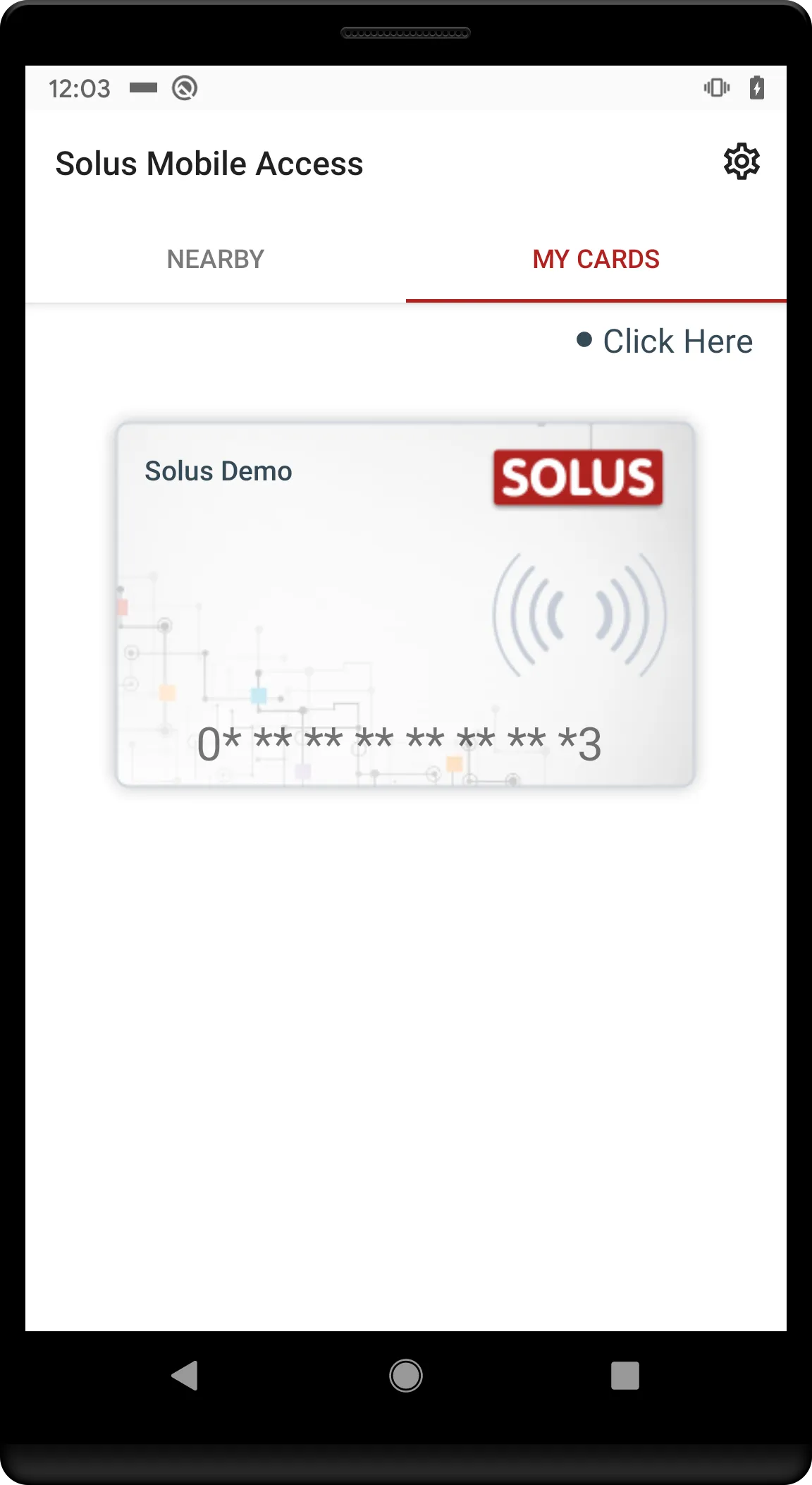 SOLUS Mobile Access | Indus Appstore | Screenshot