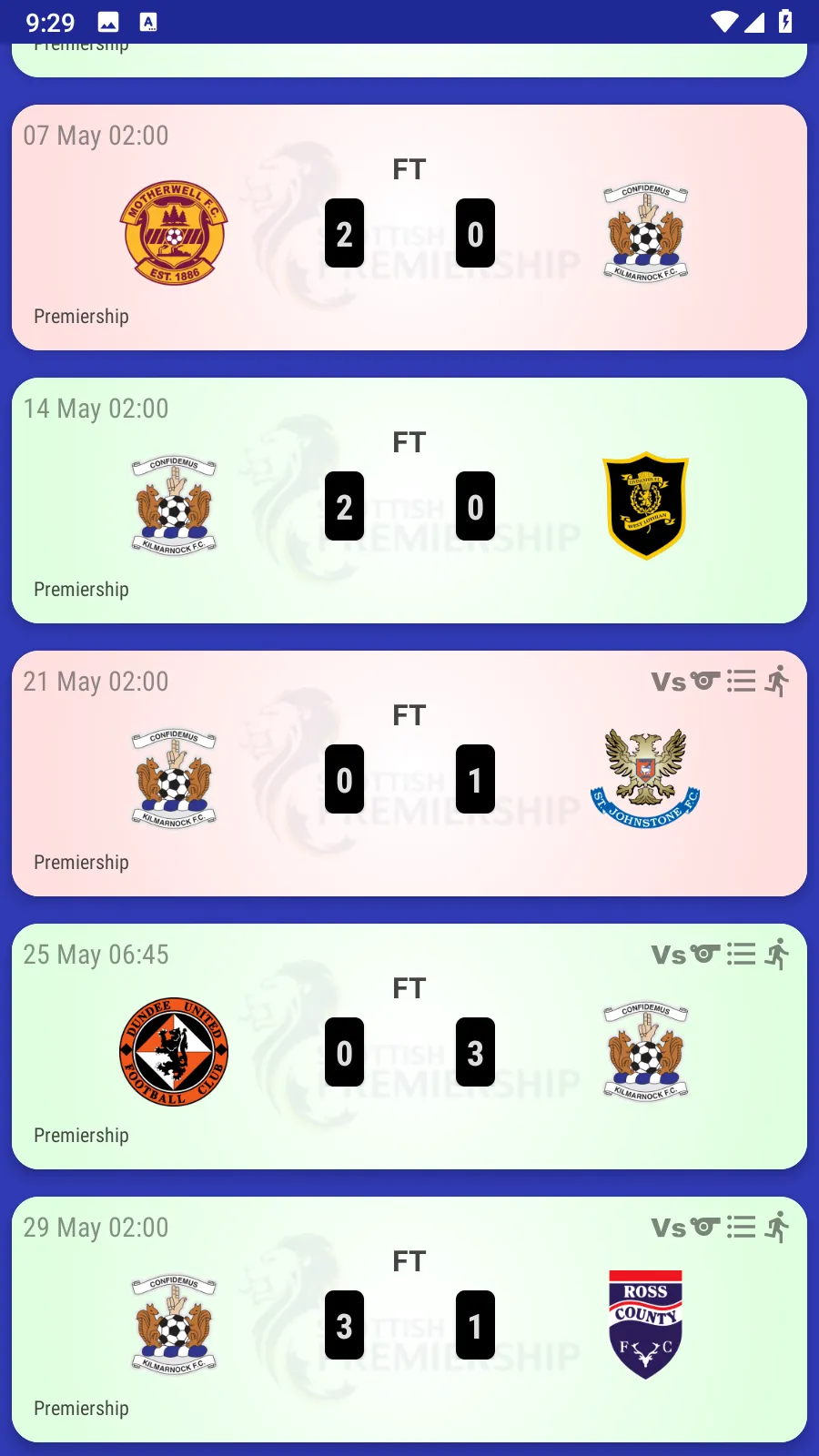 Kilmarnock FC Fan App | Indus Appstore | Screenshot