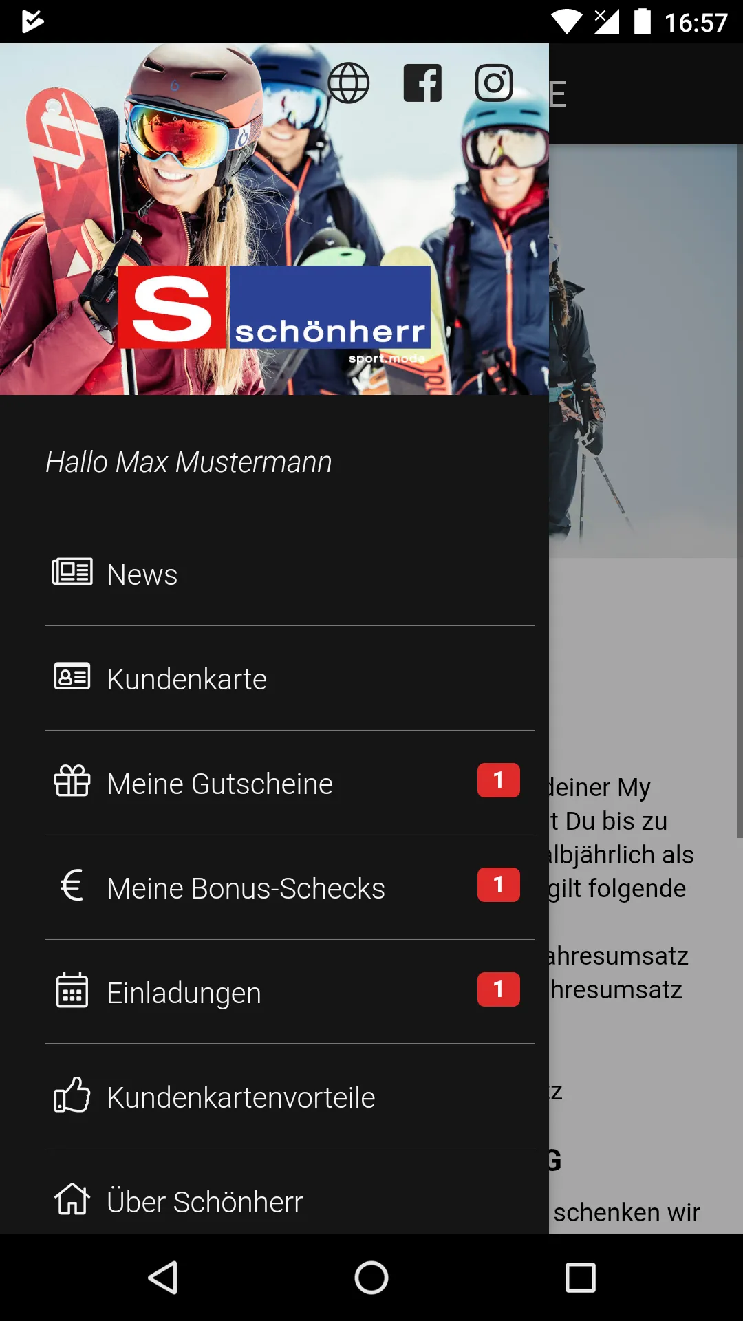 My Schönherr | Indus Appstore | Screenshot