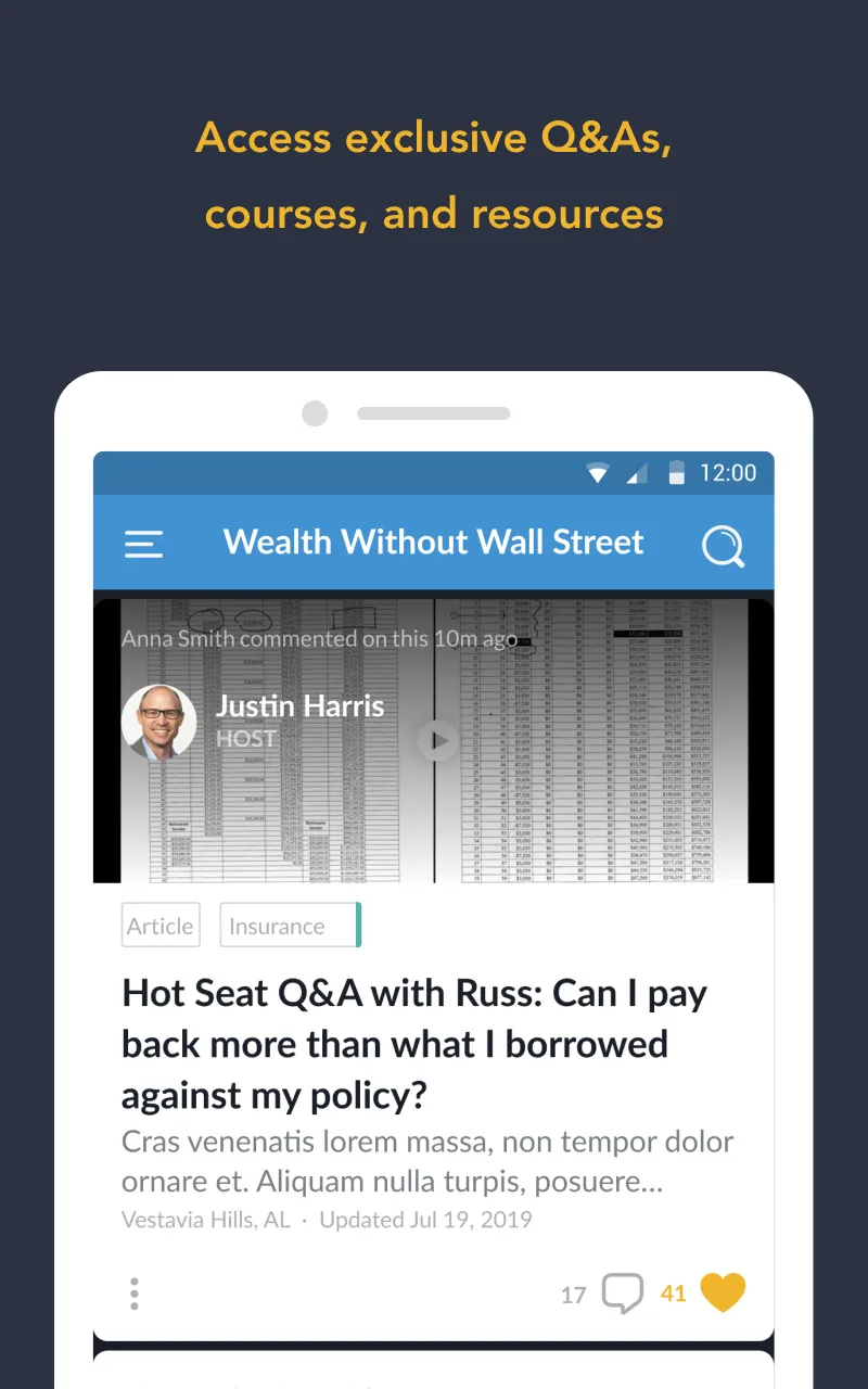 Wealth Without Wall Street | Indus Appstore | Screenshot