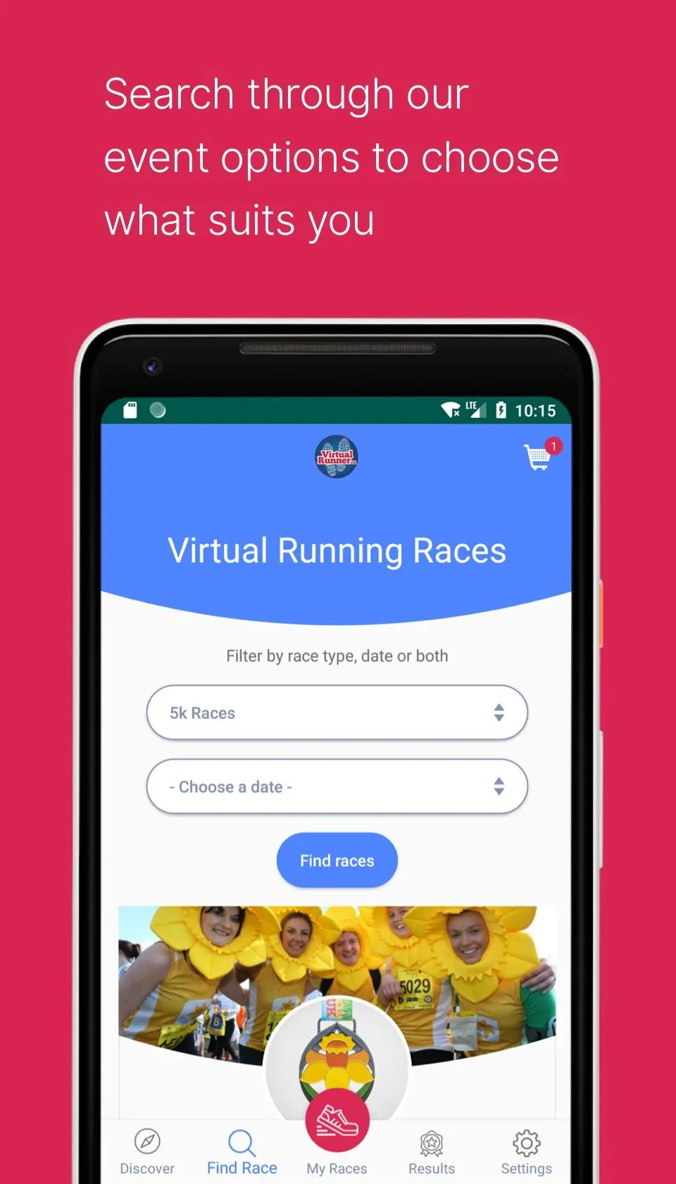 Virtual Runner UK | Indus Appstore | Screenshot