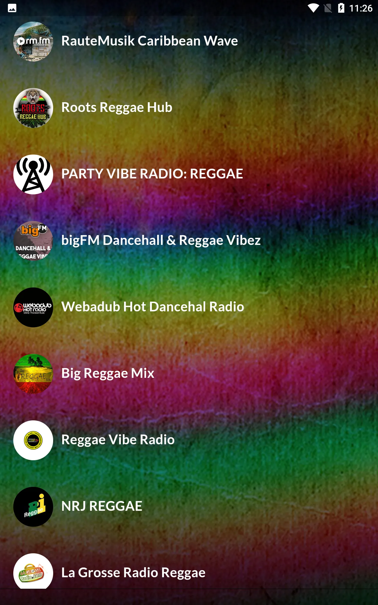 Reggae Music Radio | Indus Appstore | Screenshot