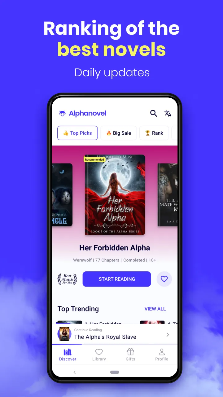AlphaNovel — Books & Stories | Indus Appstore | Screenshot