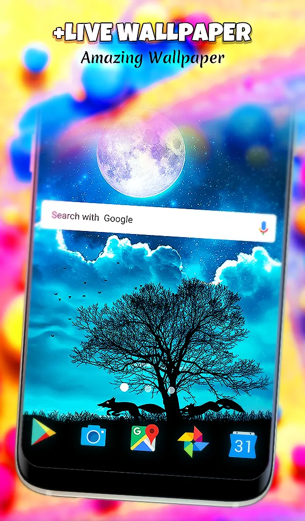 Dream Night Wallpaper Theme | Indus Appstore | Screenshot