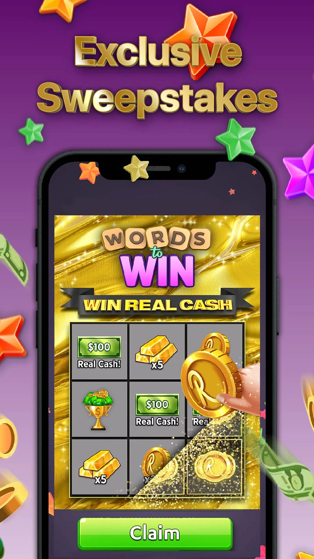 Words to Win: Real Money Games | Indus Appstore | Screenshot