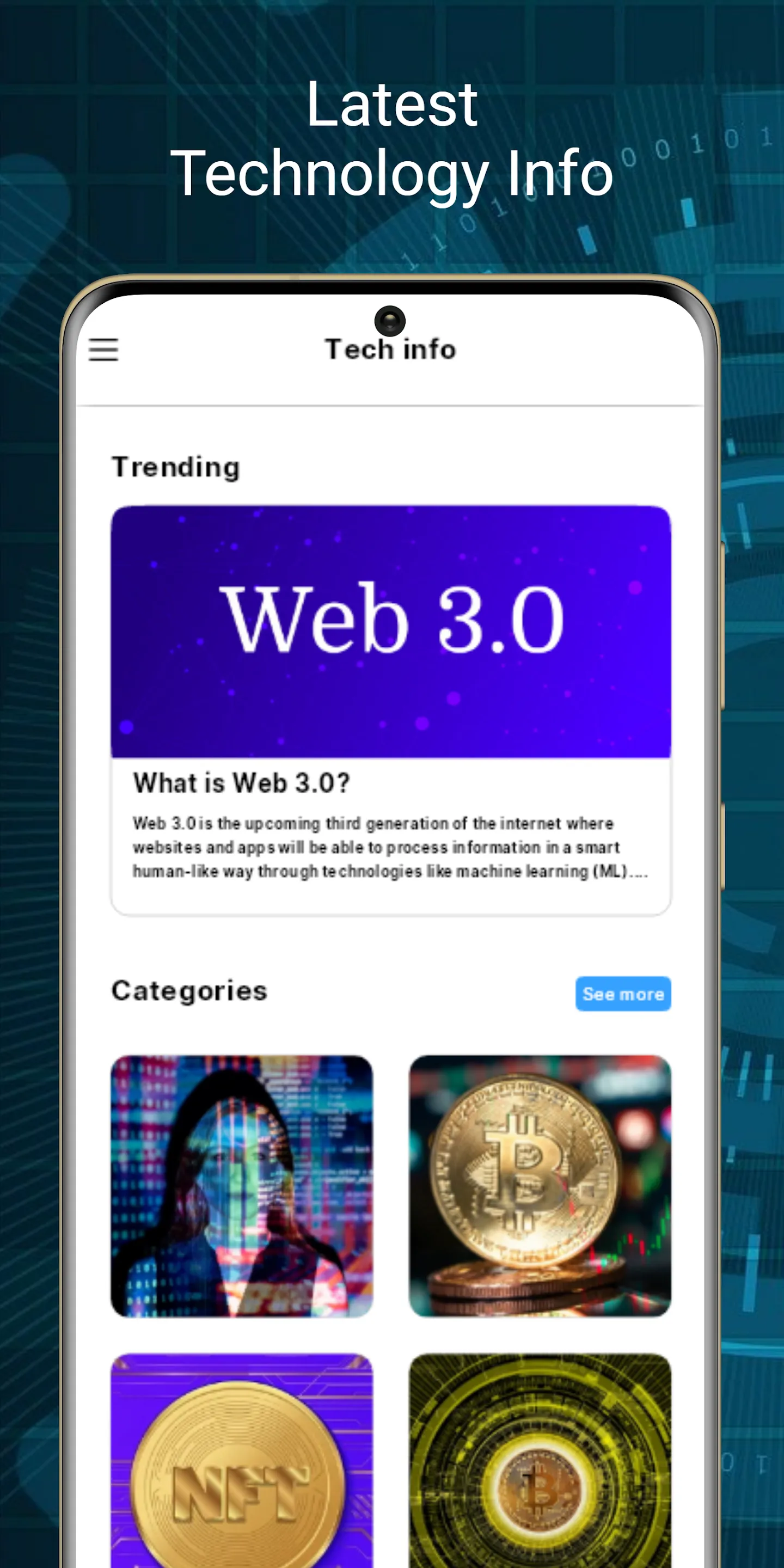 Web3.0, dApps, DeFi, NFT Info. | Indus Appstore | Screenshot