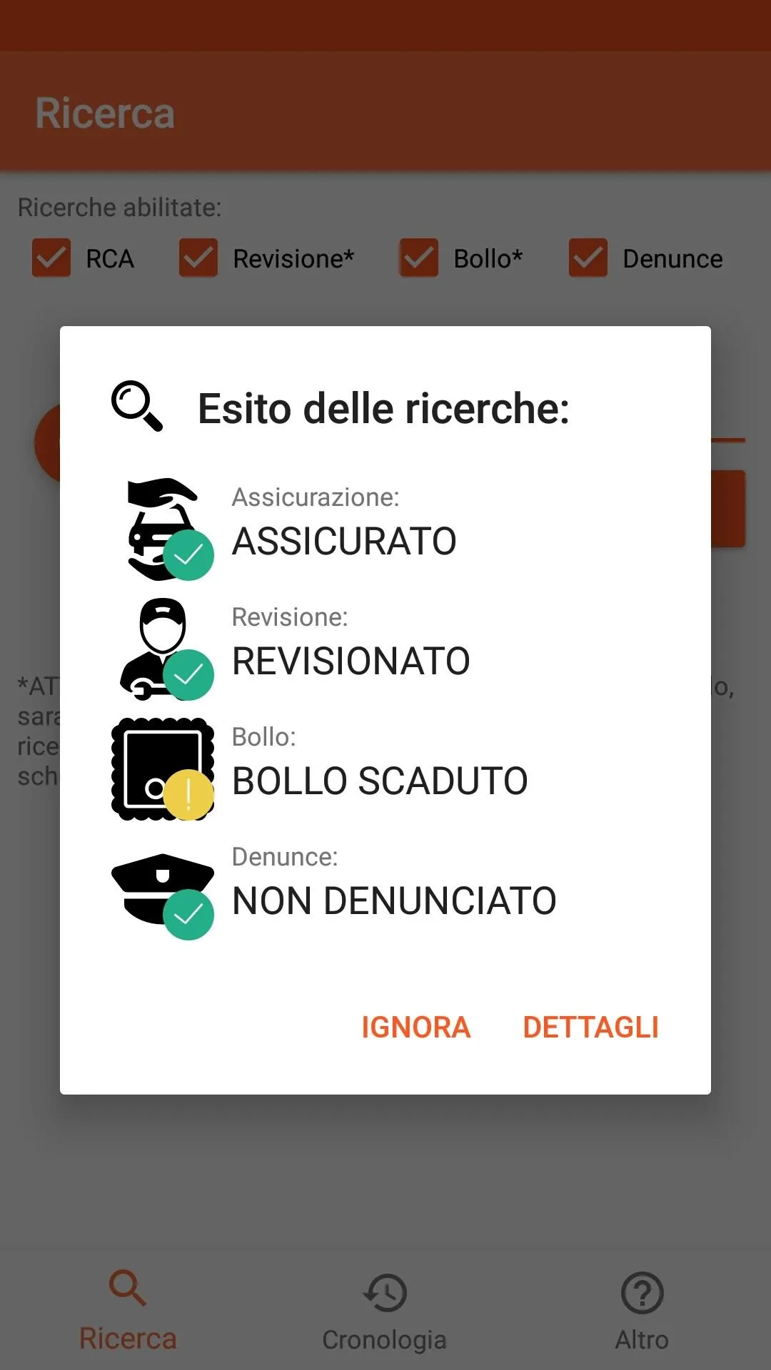 Scanner Veicoli | Indus Appstore | Screenshot