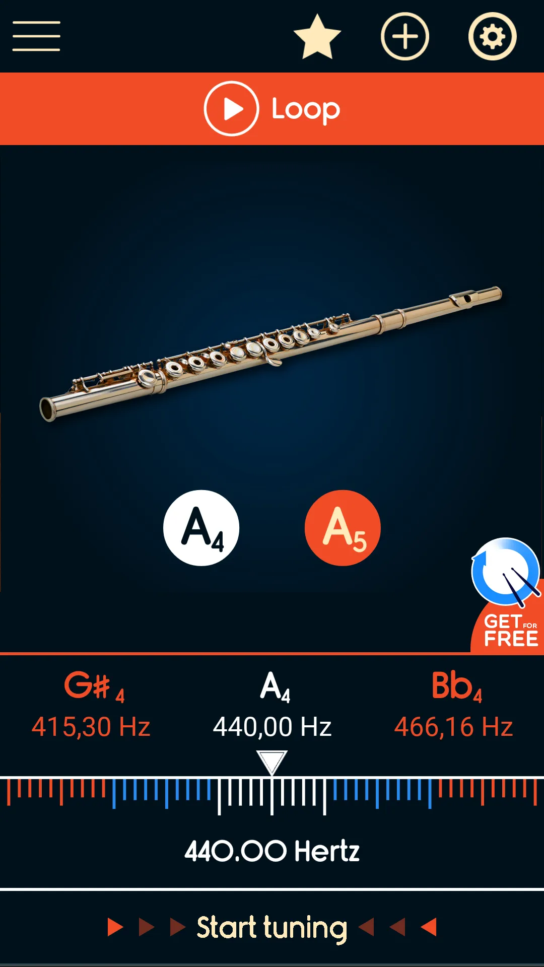 Master Flute Tuner | Indus Appstore | Screenshot