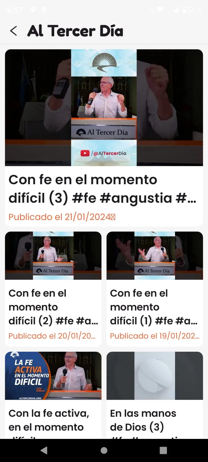 Al Tercer Dia | Indus Appstore | Screenshot