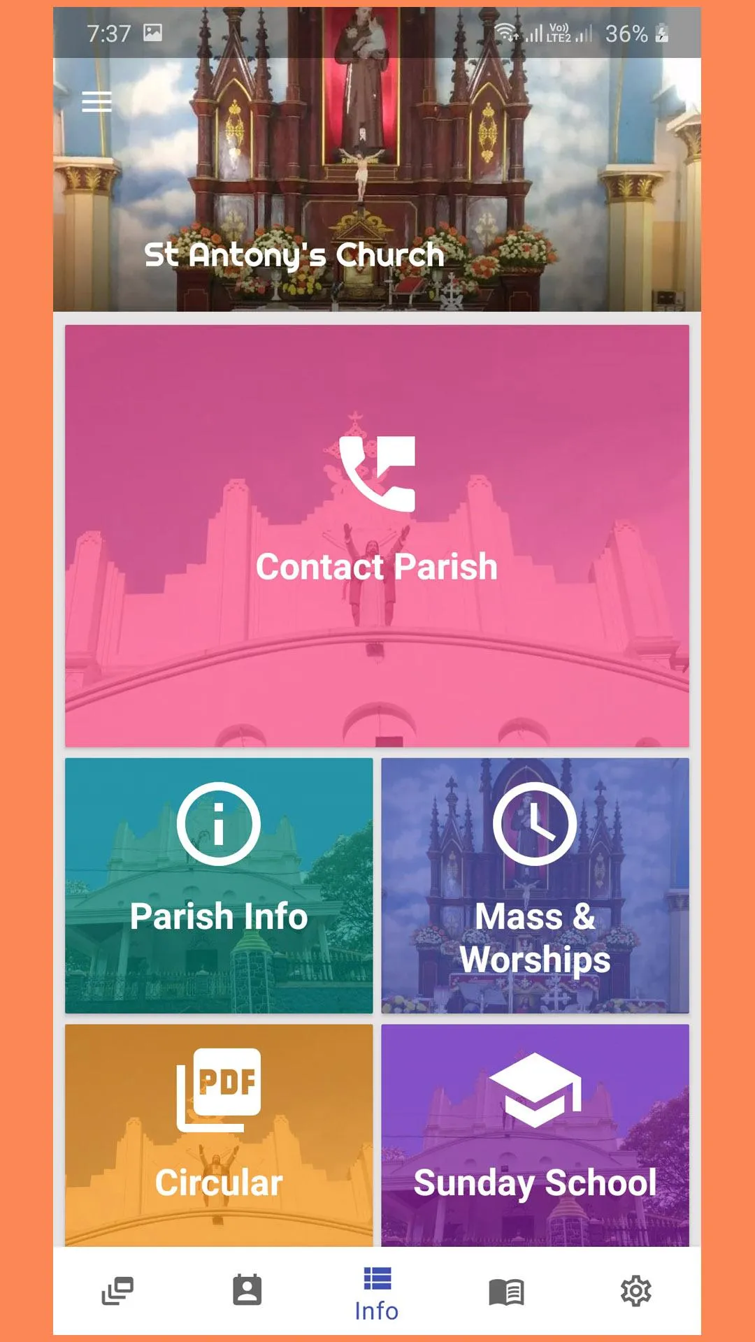 St Antony's Church Pummattom | Indus Appstore | Screenshot