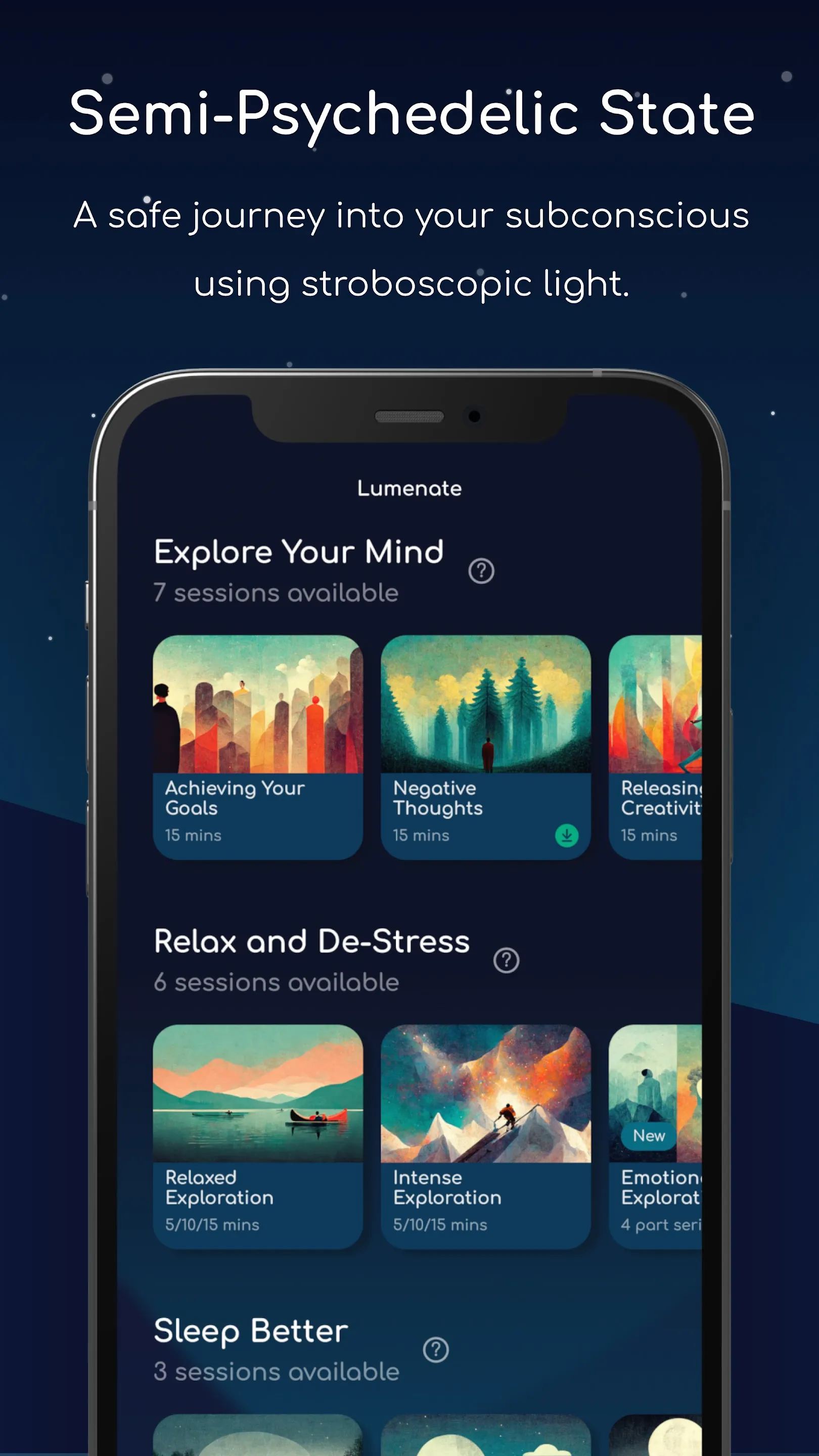 Lumenate: Explore & Relax | Indus Appstore | Screenshot