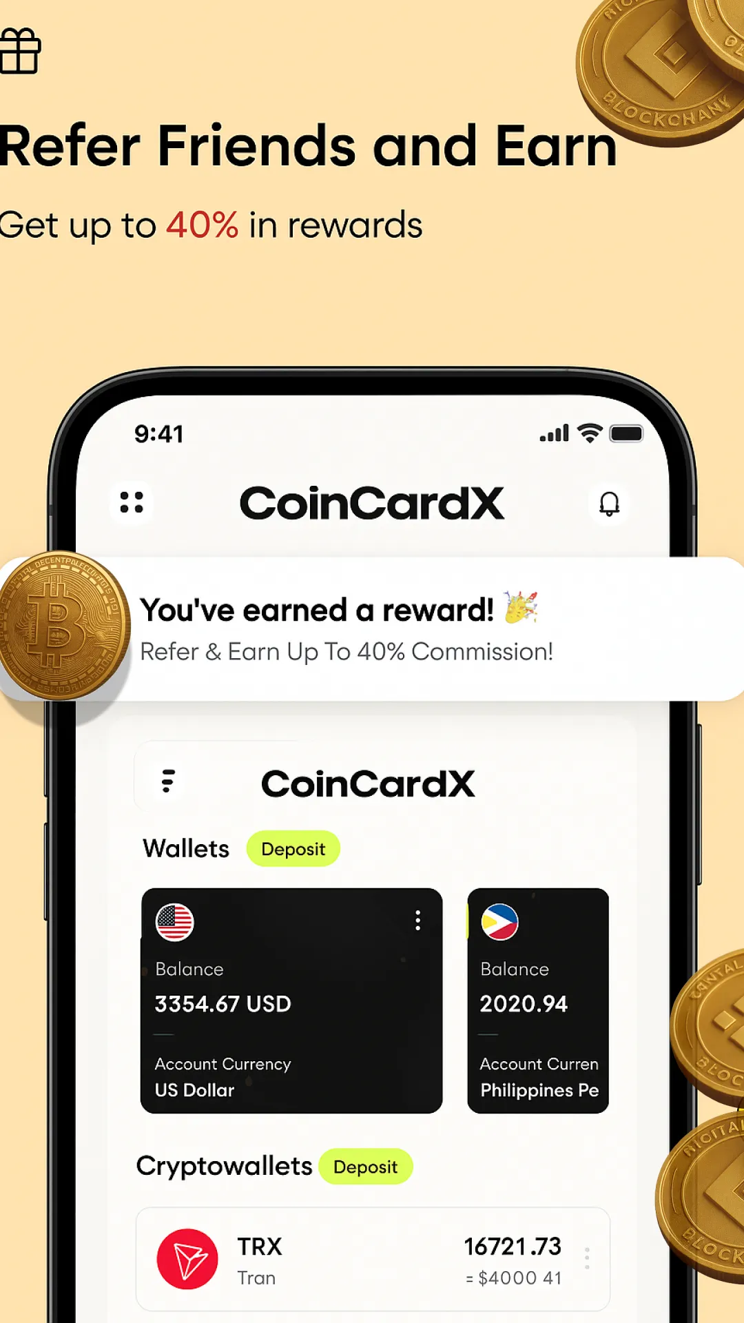 CoinCardX - Crypto Card Wallet - Apps on Indus Appstore