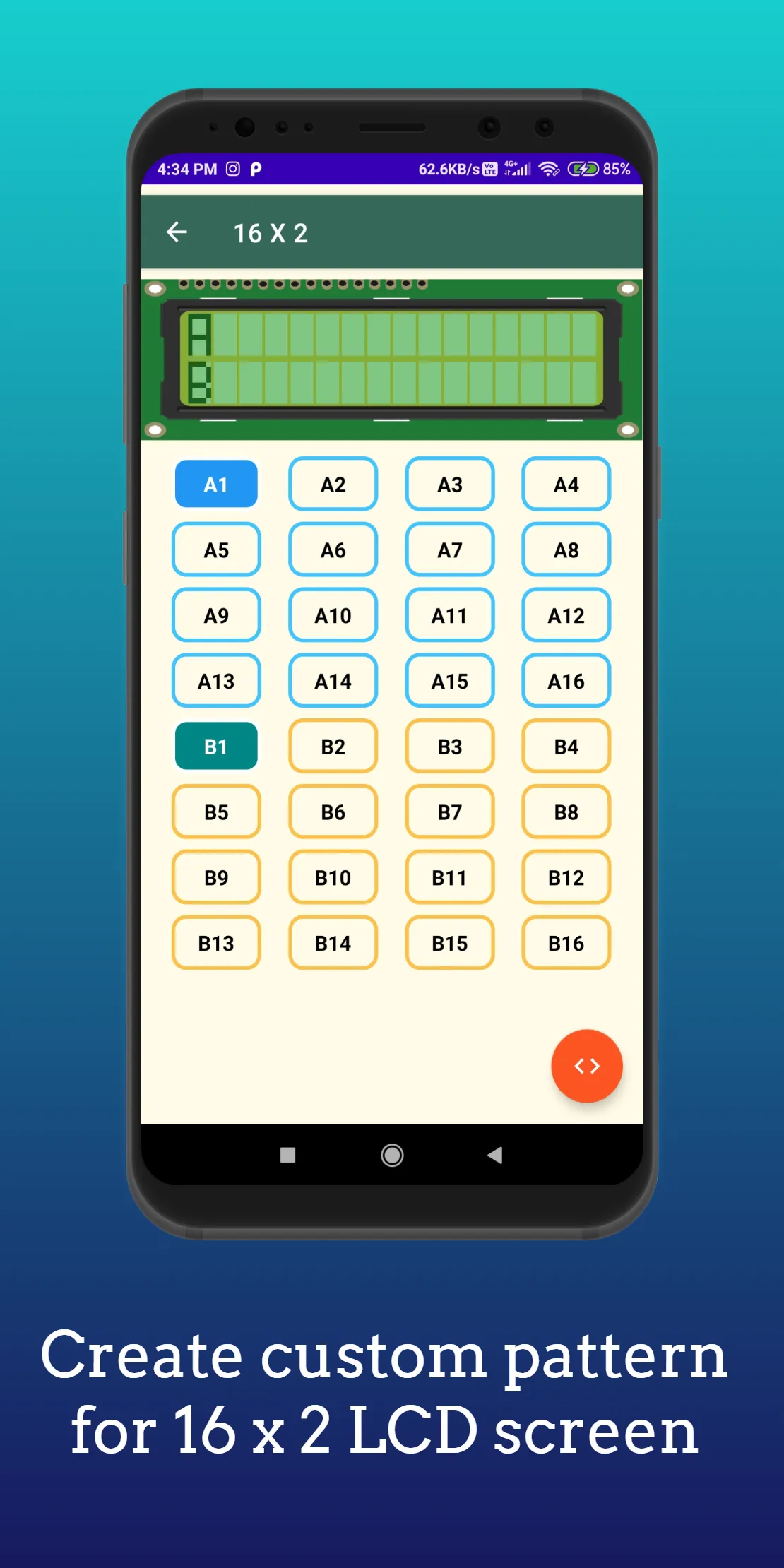 Custom LCD Pattern Generator | Indus Appstore | Screenshot
