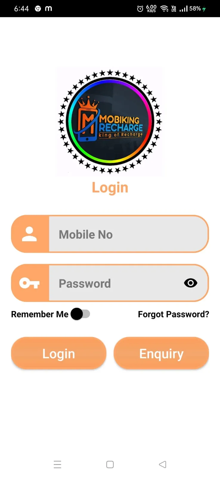 Mobiking Recharge | Indus Appstore | Screenshot