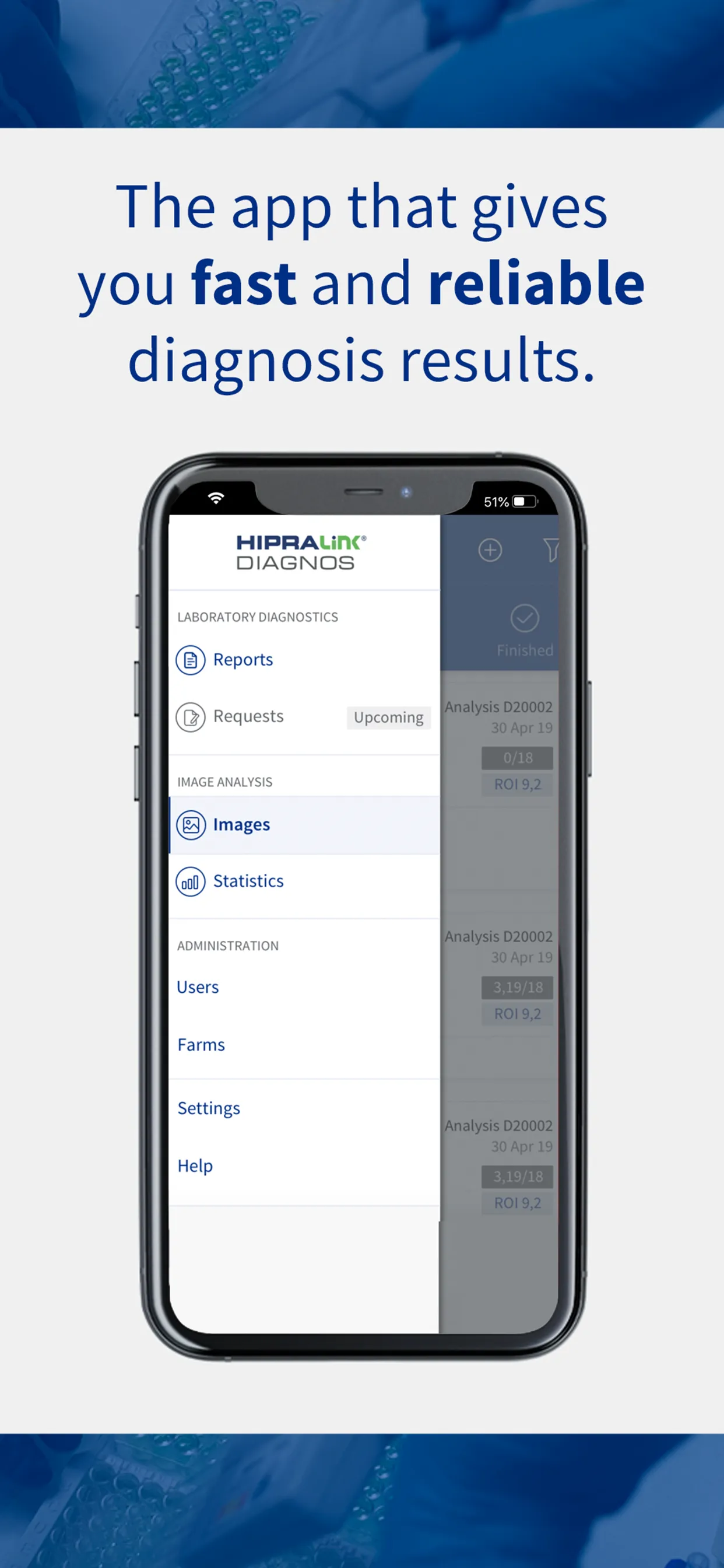 HIPRAlink® Diagnos | Indus Appstore | Screenshot