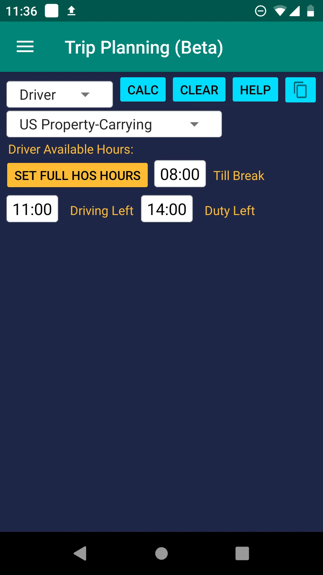 Trucking:Load Rate, Cost, Fuel | Indus Appstore | Screenshot