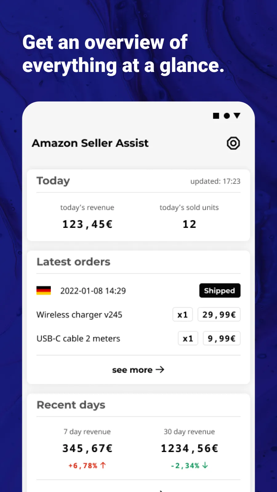 Amazon Seller Assist | Indus Appstore | Screenshot