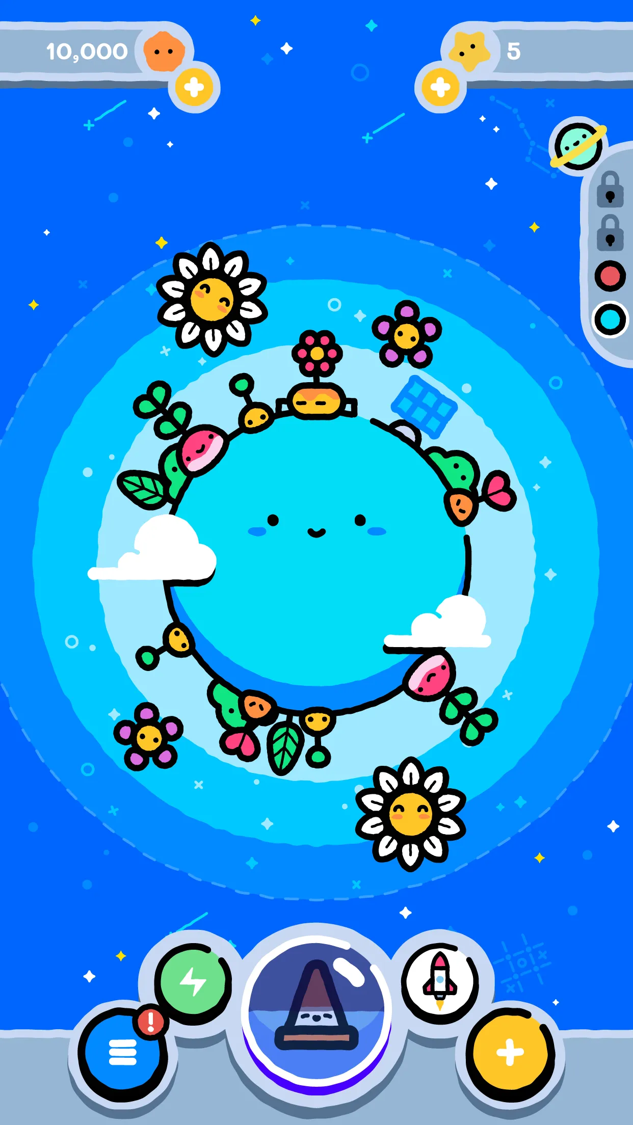 Idle Pocket Planet | Indus Appstore | Screenshot