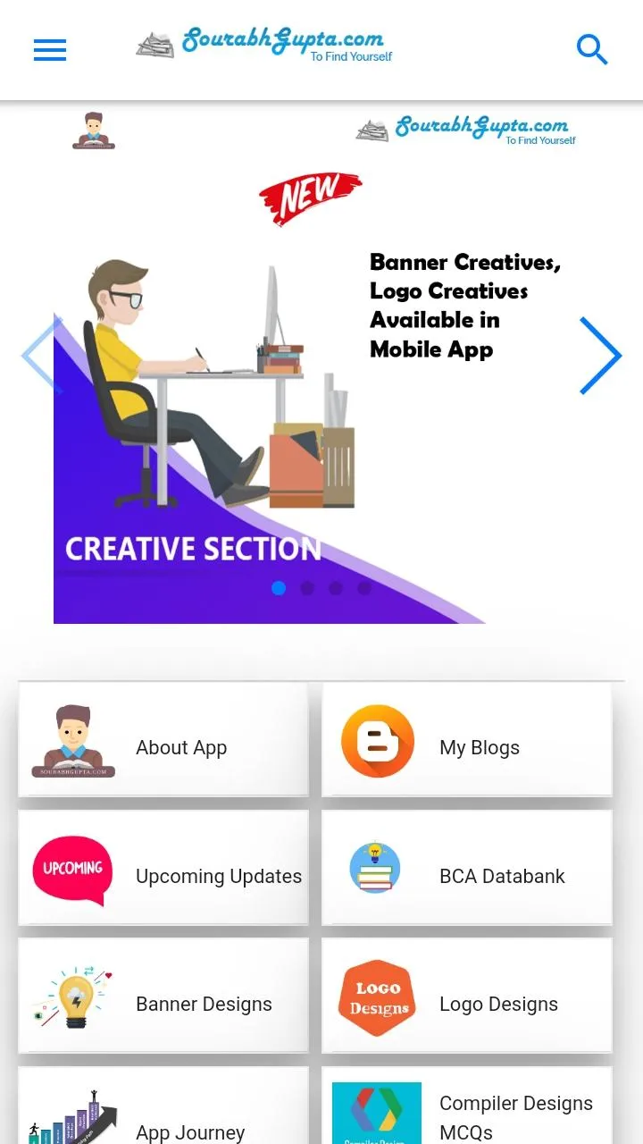 Sourabhgupta.com | Indus Appstore | Screenshot