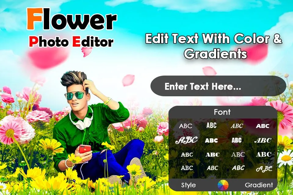 Flower photo frames | Indus Appstore | Screenshot