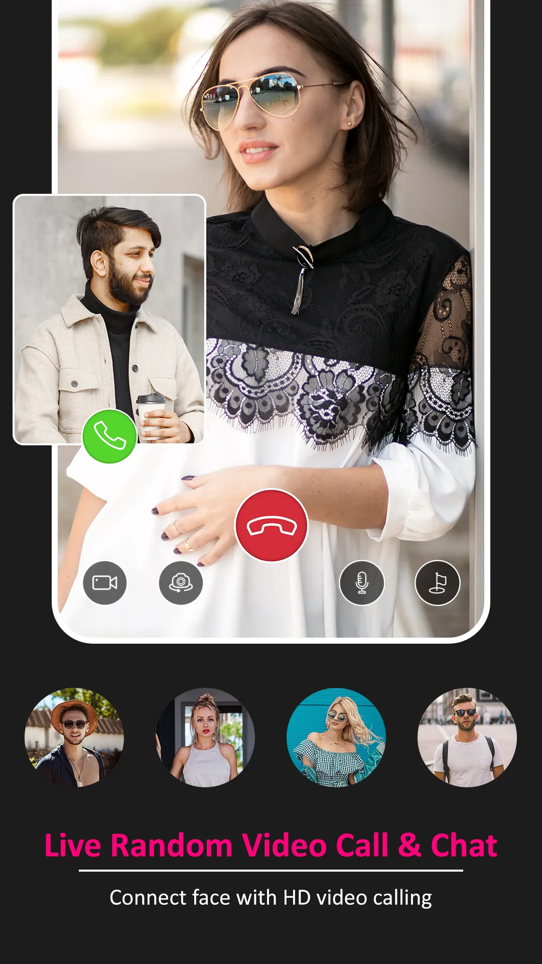 Live Random Video Call & Chat | Indus Appstore | Screenshot