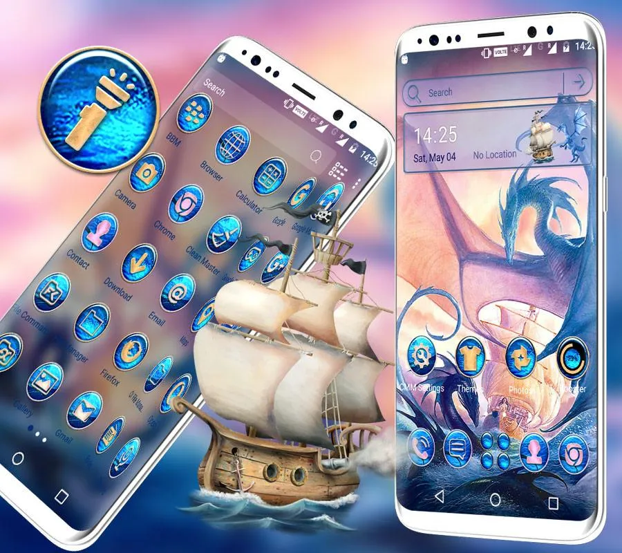 Dragons Fantasy Launcher Theme | Indus Appstore | Screenshot