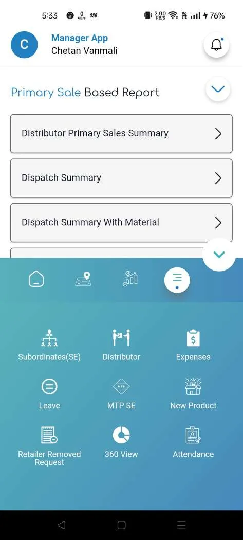 Manager App SFAS Navneet | Indus Appstore | Screenshot