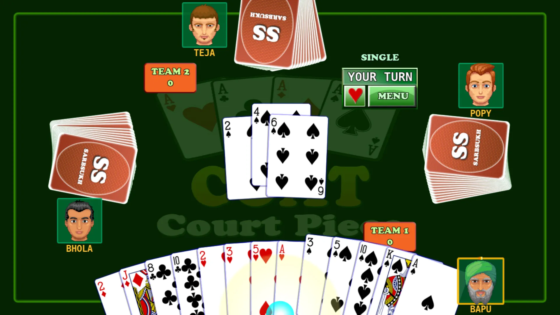 Card Game Coat : Court Piece | Indus Appstore | Screenshot