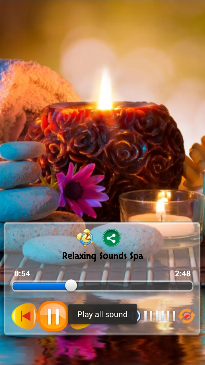 Relaxing Sounds Spa | Indus Appstore | Screenshot