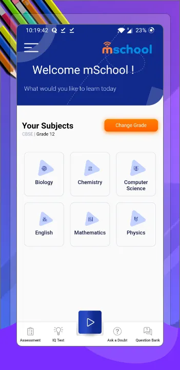 mSchool | Indus Appstore | Screenshot