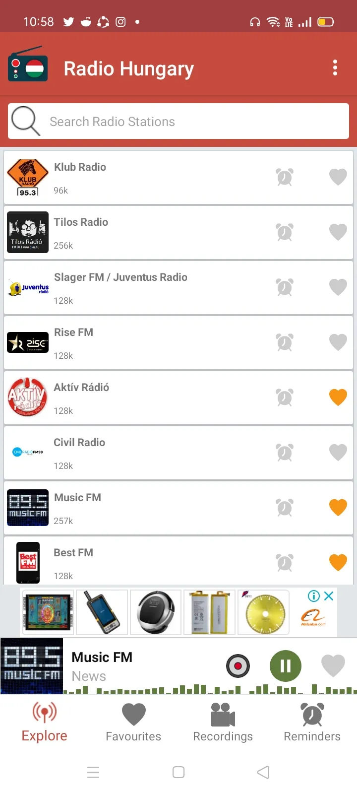 Radio Hungary : Stream Music L | Indus Appstore | Screenshot