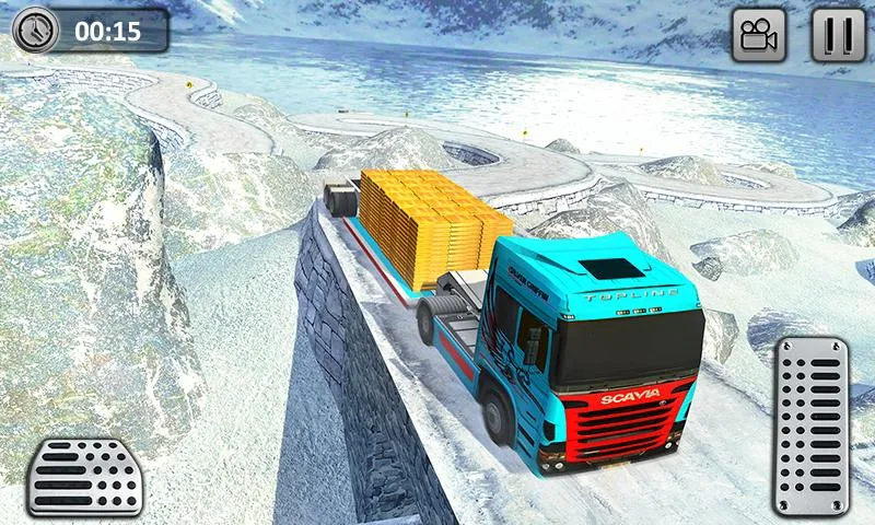 Uphill Gold Transporter Truck  | Indus Appstore | Screenshot